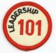 Leadership 101 Merit Patch (Red) 