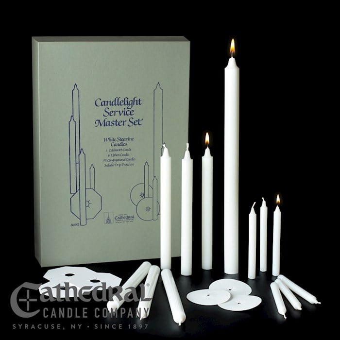Candlelight Service Set #1 w/125 Congregation Candles