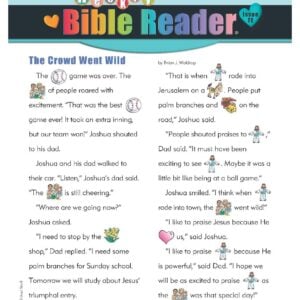 Weekly Bible Reader (take-home paper) / Spring