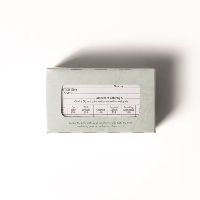 Individual Envelopes- Six Point System (100 box) - Image 2