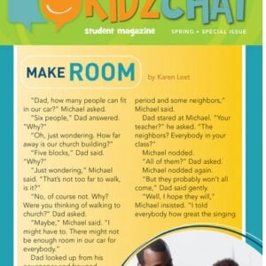 Kidz Chat - Spring (take-home paper) 5/pkg.
