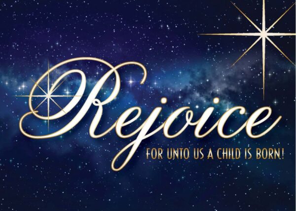 CARDS - Christmas Cards Boxed (Rejoice w/Stars)