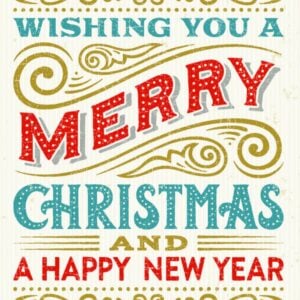 CARDS - Christmas Cards Boxed (Wishing You A Merry)