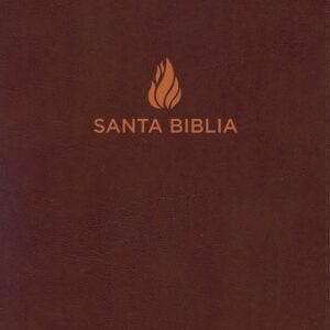 BIBLIA - NVI Letra Gigante Marrón, Piel Fabricada Con Índice