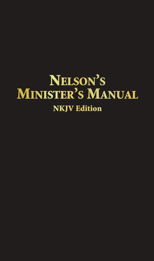 REF - Nelson's Minister's Manual, NKJV Hardcover