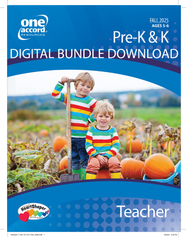 PreK & K Digital Bundle- Fall