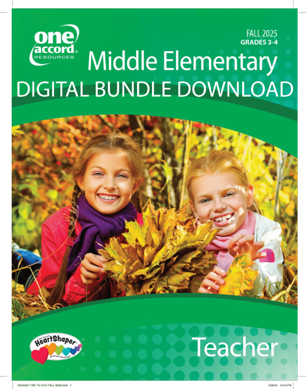 Middle Elementary Digital Bundle-Fall