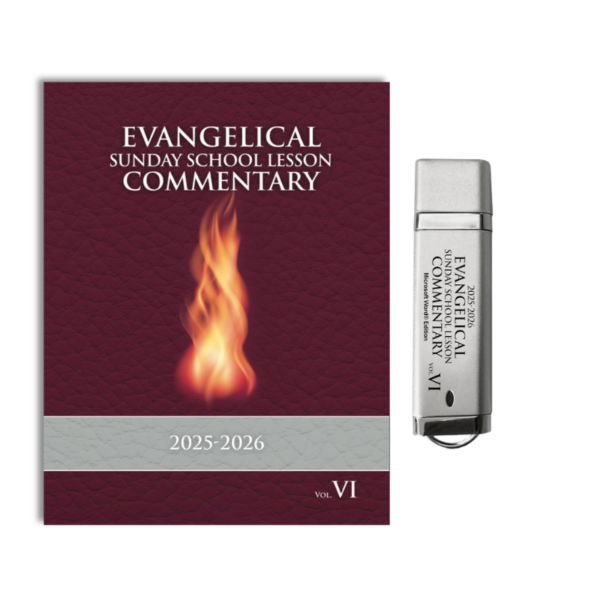 Evangelical Sunday School Commentary Savings Pack 1 / Hardcover & Microsoft Word USB / 2025-2026