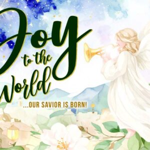 Floral Angel / Boxed Christmas Cards