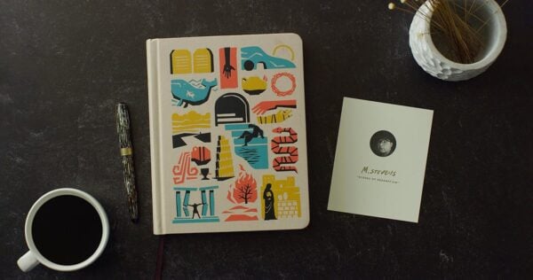 ESV Single Column Journaling Bible, Artist Series (Hardcover, Matt Stevens, Scenes of Redemption) - Image 2