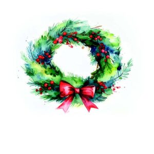 Christmas Wreath / Boxed Christmas Cards