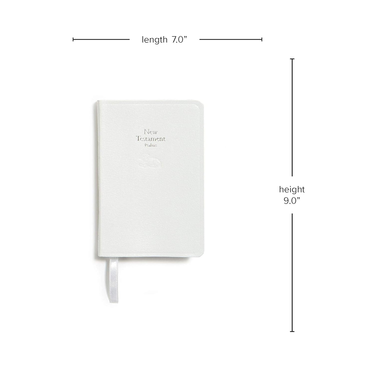 KJV Baby's New Testament, White Imitation Leather - Image 3