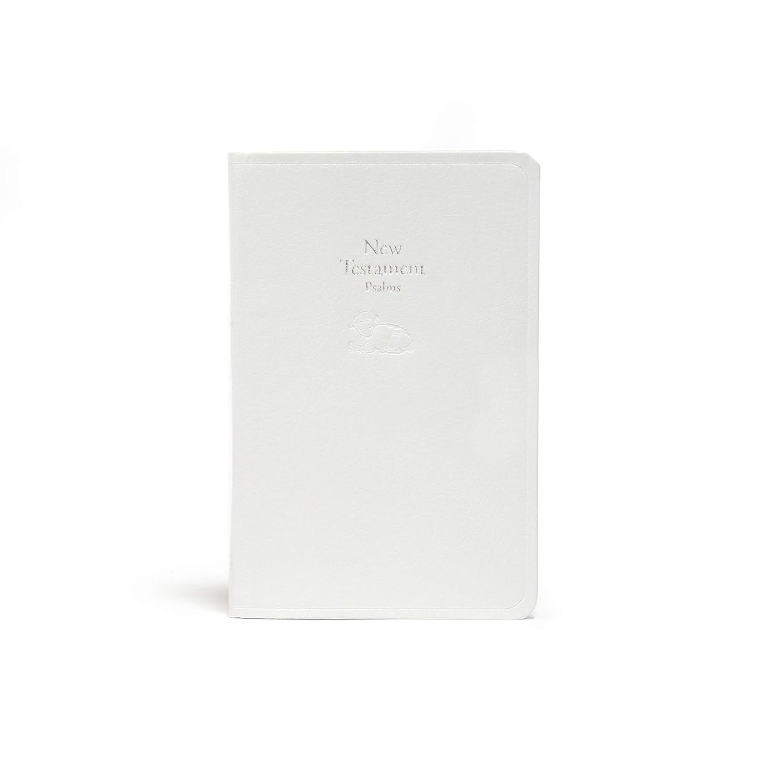 KJV Baby's New Testament, White Imitation Leather