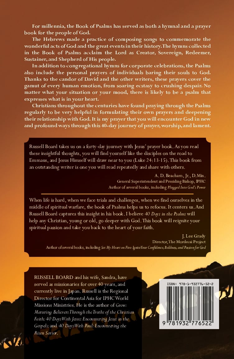 40 Days in the Psalms: Revised and Expanded Version - Image 2