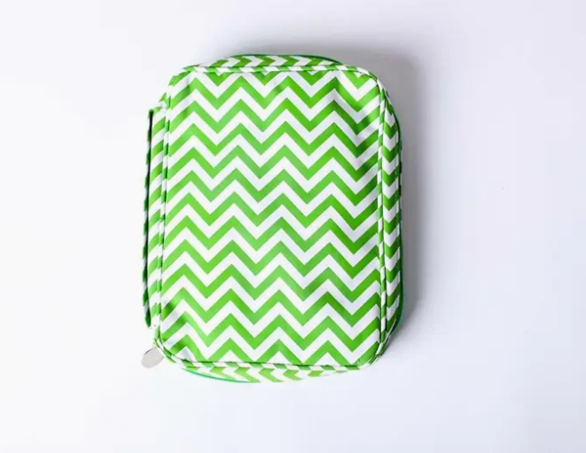 Bible Cover Chevron Kiwi