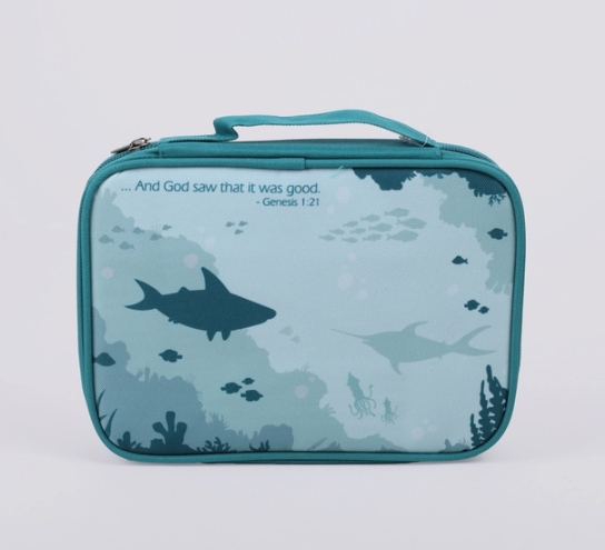 Bible Cover Canvas Ocean Medium