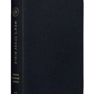 ESV Men's Study Bible (Genuine Leather, Black)