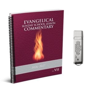Evangelical Sunday School Commentary Savings Pack 1 / Lg Print & Microsoft Word USB / 2026-2027