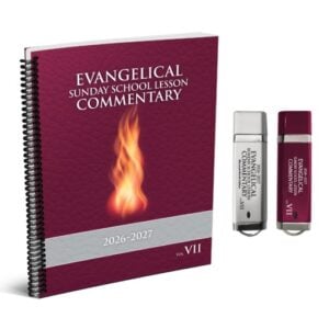 Evangelical Sunday School Commentary Savings Pack 3 / Lg Print, Microsoft Word & PowerPoint USBs / 2026-2027