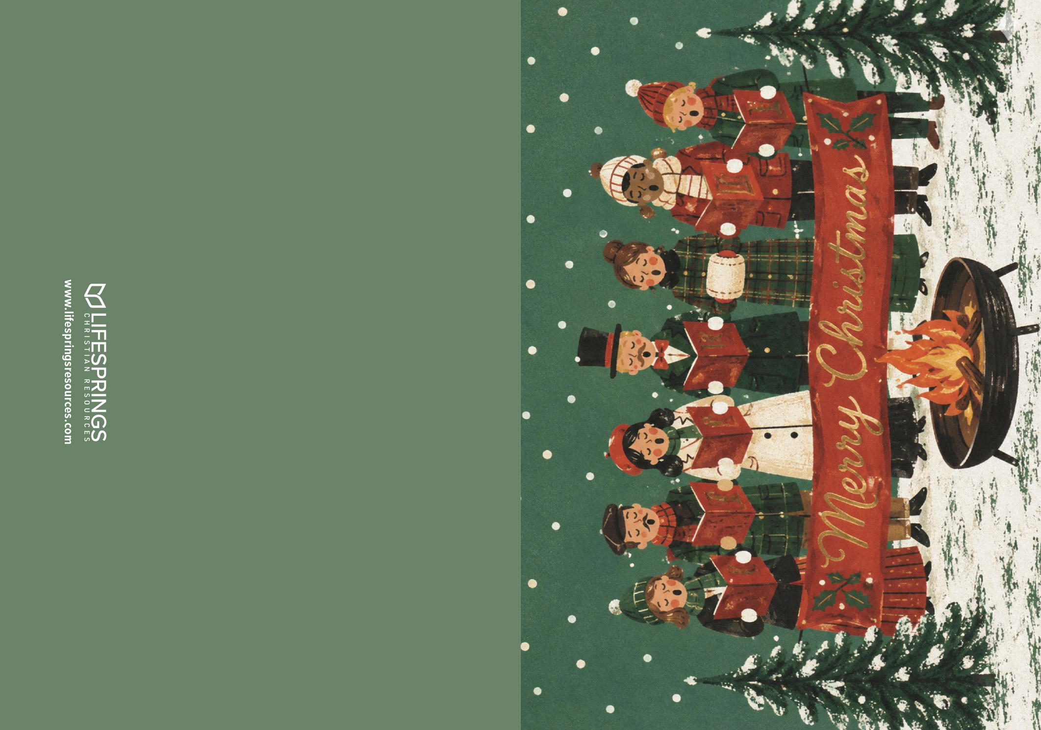 Christmas Card Boxed Set - Carolers