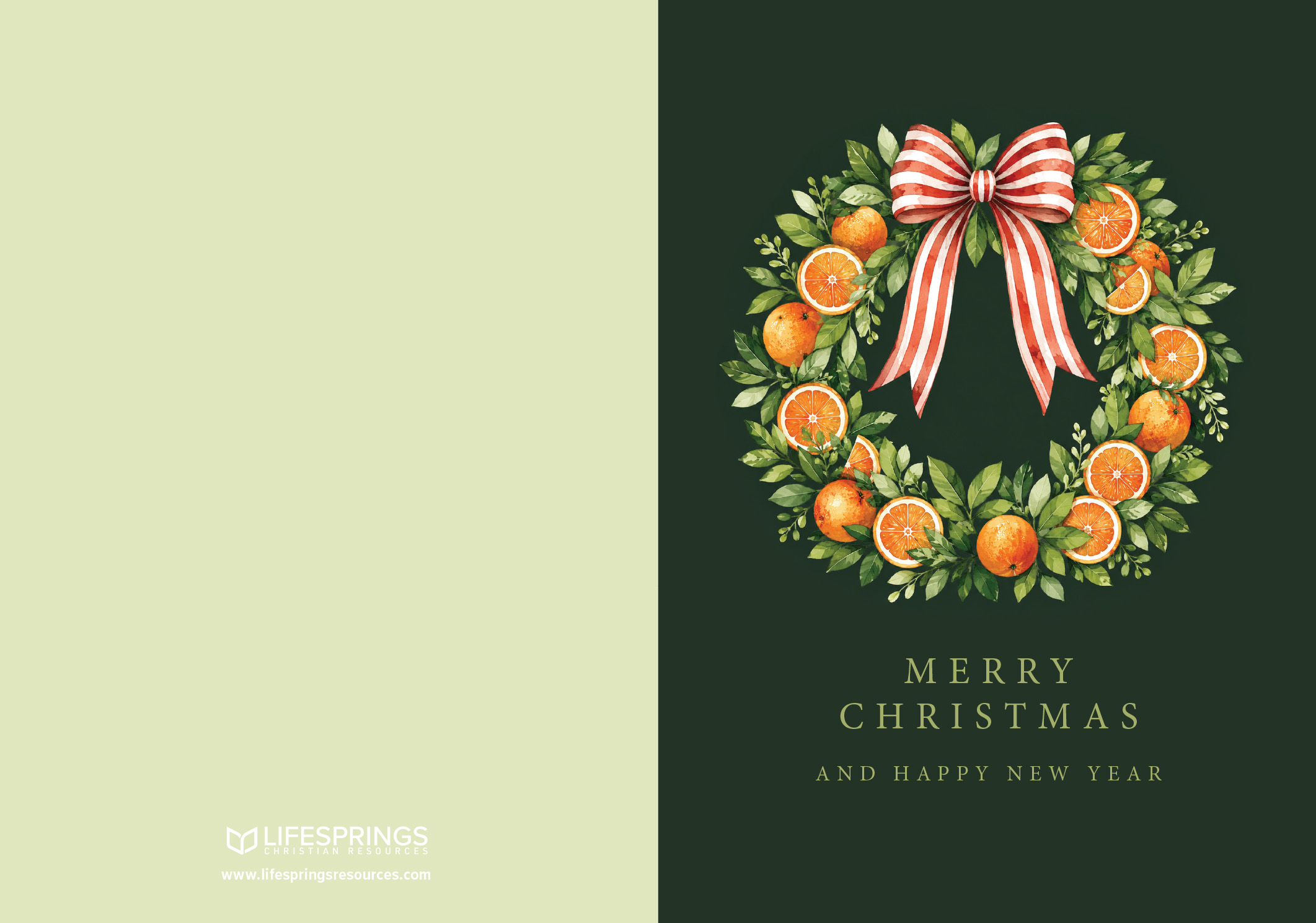 Christmas Card Boxed Set - Orange Wreath