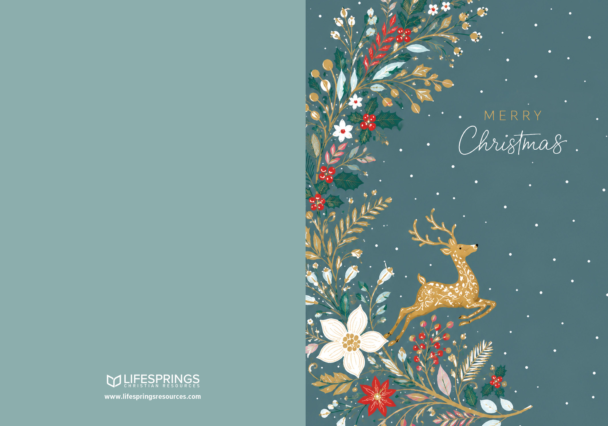 Christmas Card Boxed Set - Prancing Deer