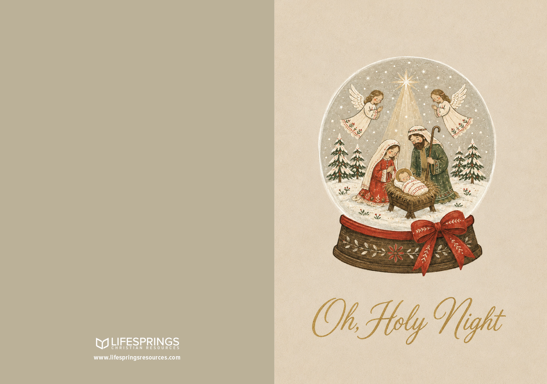 Christmas Card Boxed Set - Snow Globe