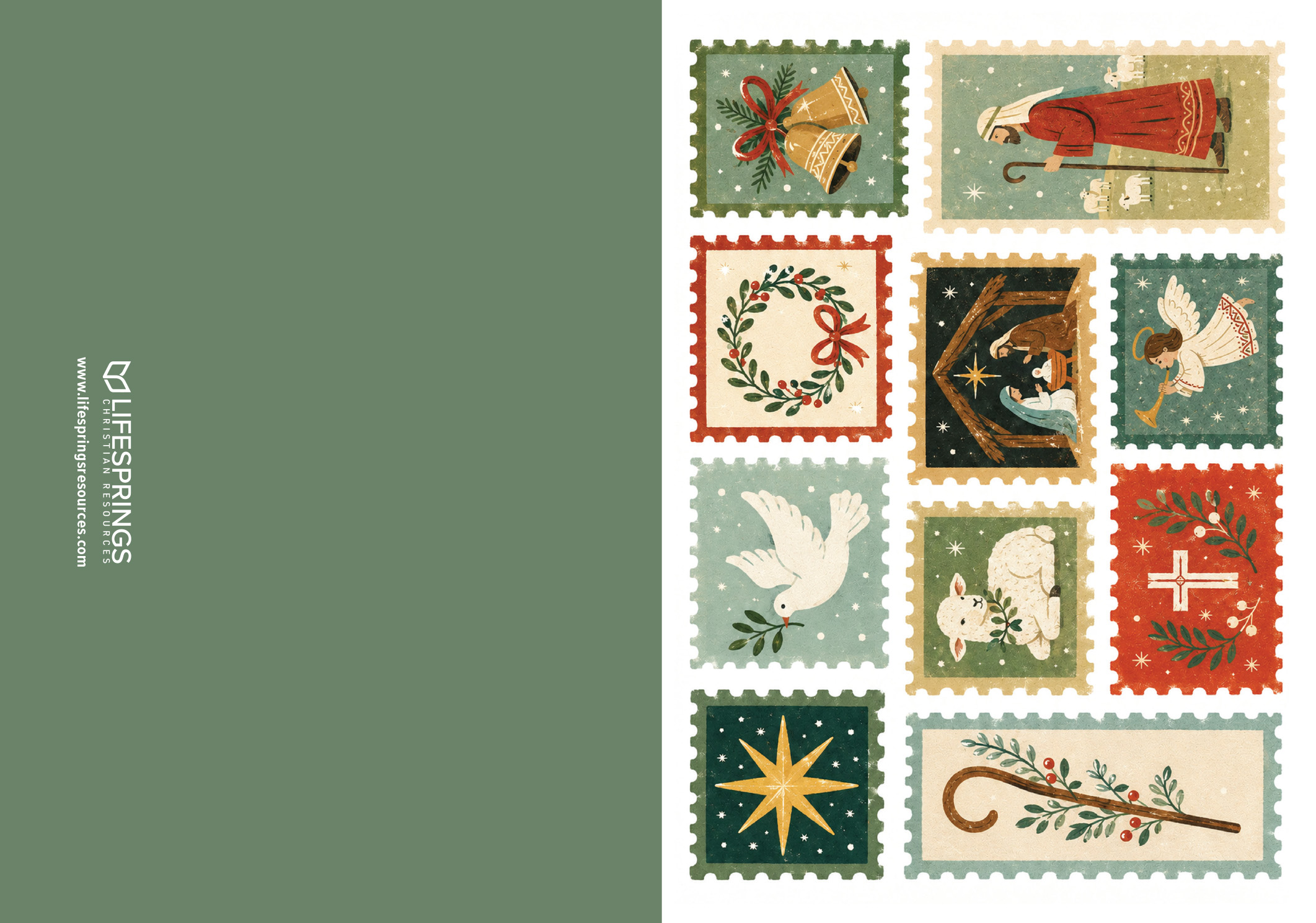 Christmas Card Boxed Set - Stamps Card